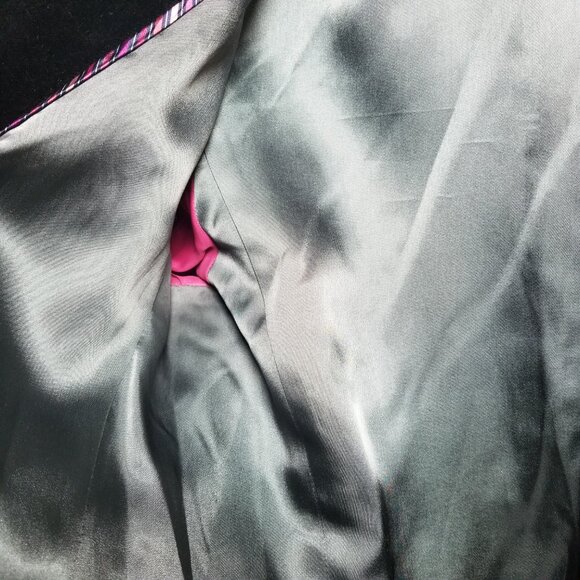 J. Crew Ludlow Men's Black Velvet  Blazer Sz T8/ 38S - Picture 9 of 11